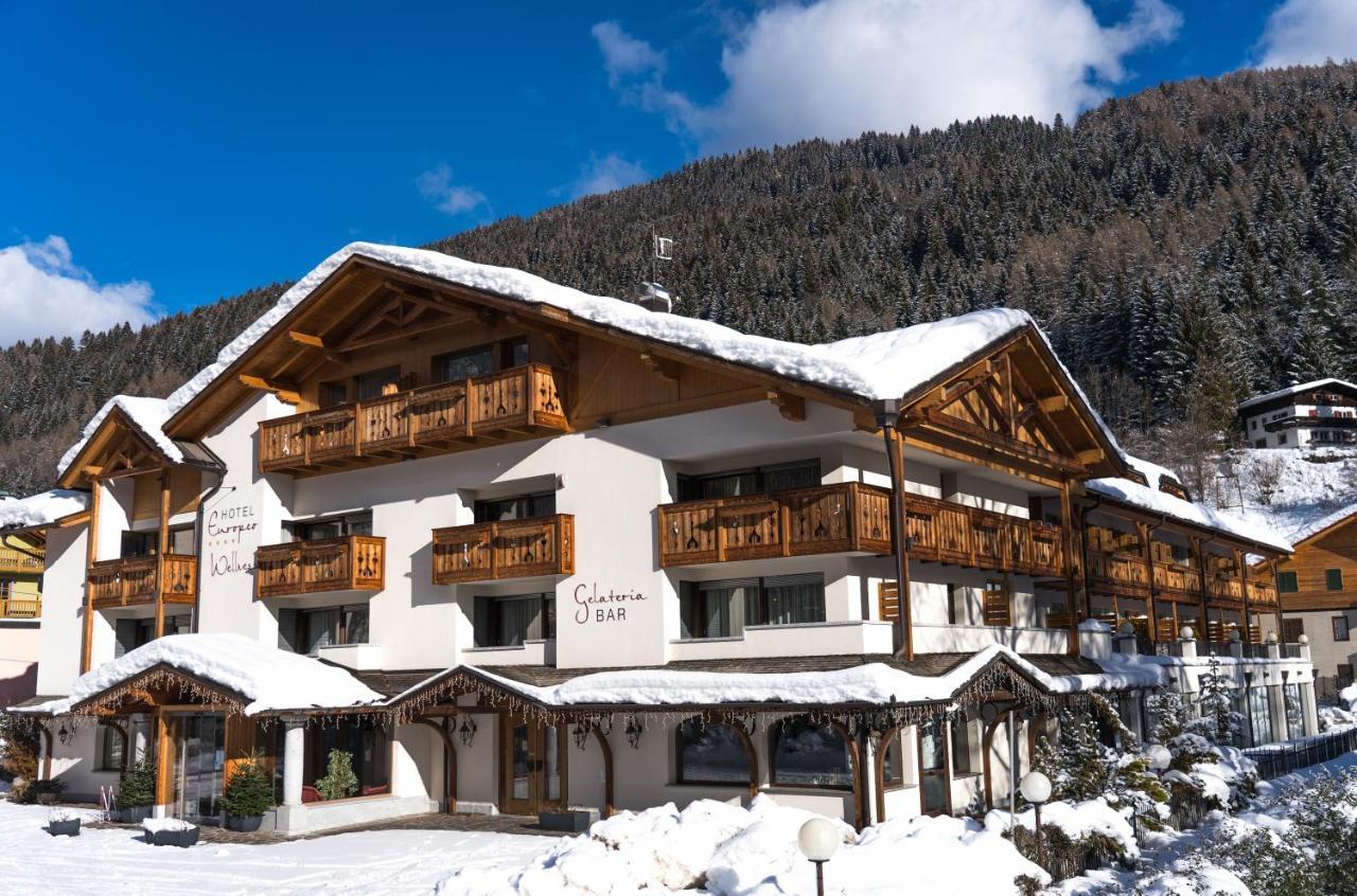 Hotel Europeo Alpine Charme & Wellness Pinzolo Exterior foto